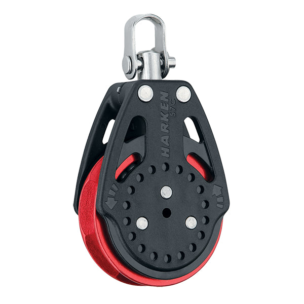 2625NP.RED - Poulie Carbo 57 mm Ratchamatic