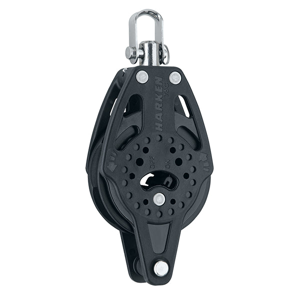 2671 - Poulie Carbo 75 mm Ratchet à ringot