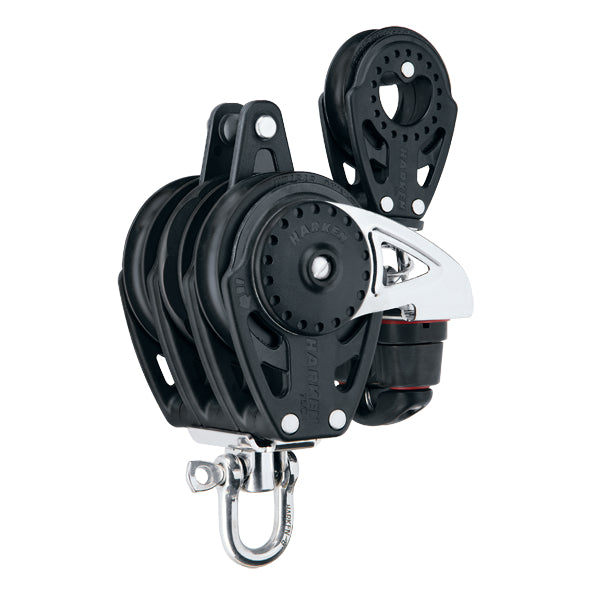 2687 - Poulie Carbo 75 tripl Ratcha taq/rgt + 57 mm (8:1)