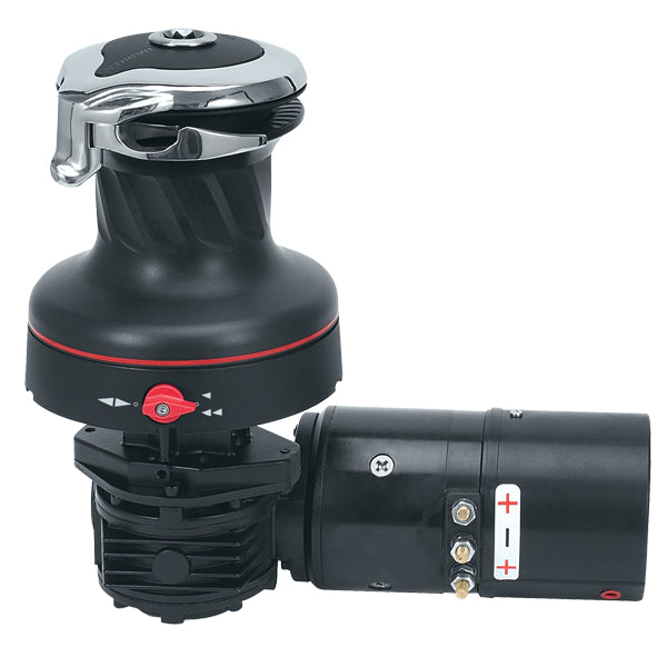46RWA24H - Winch électr. ST horiz. 24V Rewind alu
