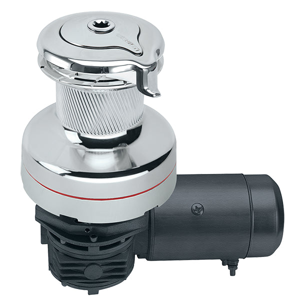 70.3STECCC24H - ST Horiz. 24V Radial electric winch all chrome-plated bronze