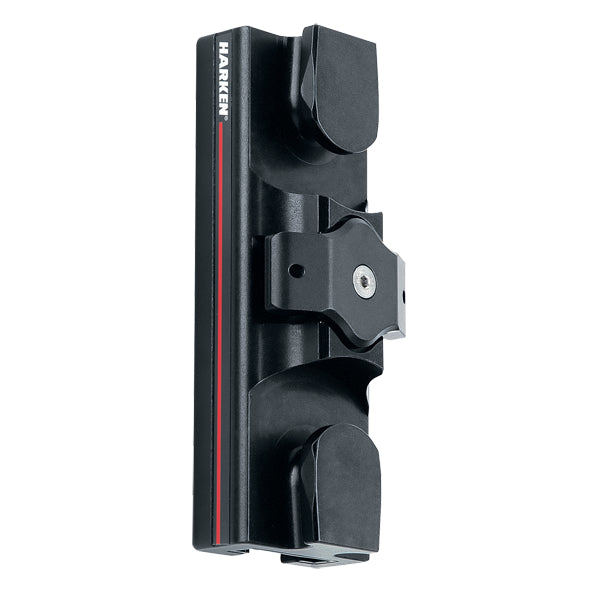 HC9504 - Chariot étarquage drisse simple piston rail T 40mm
