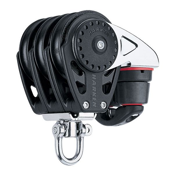2617 - Poulie Carbo triple taquet 57 mm