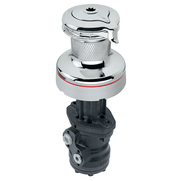 50.2STHCCC - Winch hydraulique ST Radial 2 vit. tout bronze chromé