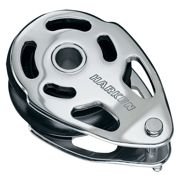 6073 - Poulie ESP SS pied mât 75 mm