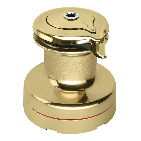 70.3STBBB - Radial 3 Speed Polished Bronze Self-Tailing Winch